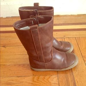Cat and Jack brown boots size 10